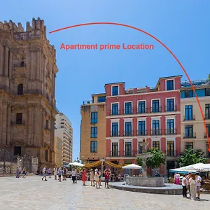 Appartement C30 Deluxe Studio With Terrace Into Cathedral Square, Málaga